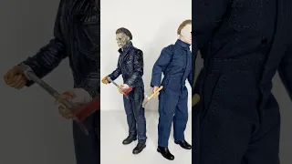 NECA ‘Halloween’ 2021 Michael Myers vs 1981 Michael Myers Figures #halloween #neca #horrorcollector