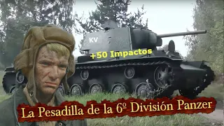 El KV 1 Soviético Indestructible que Detuvo a Toda una División Panzer en junio de 1941