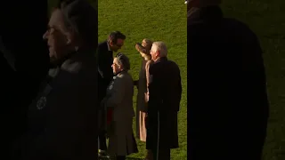 King Charles and Queen Camilla Meet  Ryan Reynolds at Wrexham AFC