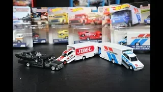 Hot Wheels Car Culture Team Transport Wave 3 Datsun 510, Nissan Skyline, Super Nova Unboxing