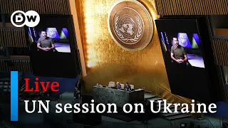 Live: United Nations General Assembly emergency special session on Ukraine | DW News