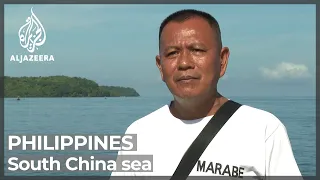 South China sea: Filipino fishermen say their livelihood threatened