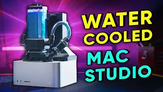 First Water Cooled Mac Studio