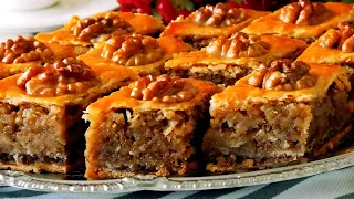 Вкуснейшая ПАХЛАВА!👑 /// Delicious BAKLAVA!