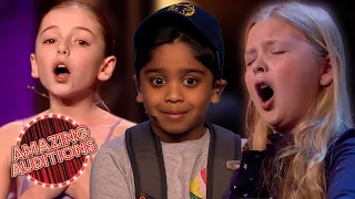 School Kids that STUNNED the world with their Auditions!