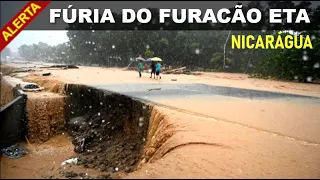 Tempestade Eta Varre Nicarágua, Honduras e Segue Rota para a Flórida - 20 Vídeos Impressionantes