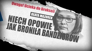 UWAGA! Beata Mazurek ucieka do Brukseli #AkcjaEwakuacja