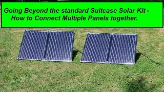 Series and Parallel Panels - Portable RV Solar Charging Video 7