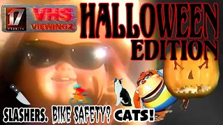 VHS VIEWINGZ: Horror Slasher Tapes, Safety Tapes, Cats and more...