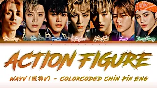 WAYV (威神V) - ''ACTION FIGURE '' Lyrics 歌词 [日本語字幕] (Color_Coded_CHIN_PIN_ENG)