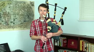 Bagpipe Master: The Gael from the Last of the Mohicans on the bagpipes