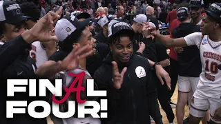 The best moments from Alabama's wild Final Four celebration after beating Clemson in NCAA Tournament