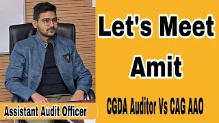 Let’s talk with Amit | Assistant Audit Officer | Topper's Strategy | EP-10 #AAO #cgltopper