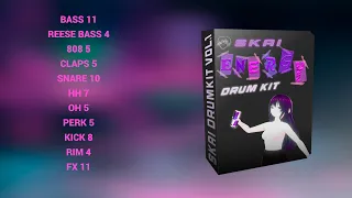 ⟪FREE⟫ hyperpop x glaive x brakence x midwxst drum kit (FREE DOWNLOAD)