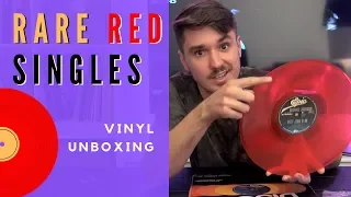 RARE | Michael Jackson Red Mexican Vinyl Singles | UNBOXING