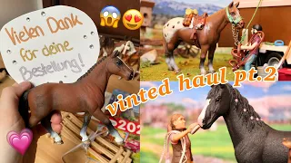 SCHLEICH UNBOXING | VINTED HAUL!  PT.2!! | SCHLEICH PONIES