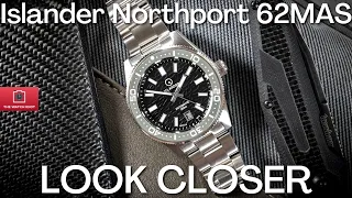 The COOLEST 62MAS Dial I've Seen: The Near Perfect Islander Northport ISL-154 Review