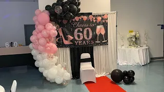 CHEERS TO 60! | 60 is the new 50 | Private Birthday Celebration