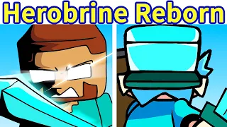 Friday Night Funkin': VS Herobrine Reborn FULL WEEK [Minecraft Creepypasta] FNF Mod/HARD