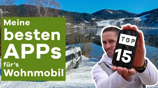 Die besten Apps für Camper - diese Apps habe ich im Wohnmobil dabei