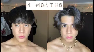 Hair Growth Time Lapse - 4 Months