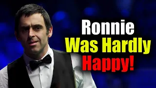 Ronnie O'Sullivan Sometimes Comes Across Uncomfortable Opponents!