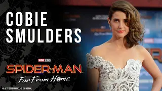 Cobie Smulders shares Maria Hill's journey LIVE from the Spider-Man: Far From Home red carpet