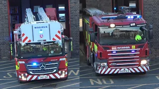 DOUBLE TURNOUT! -  KFRS Canterbury TL and Pump turnout!