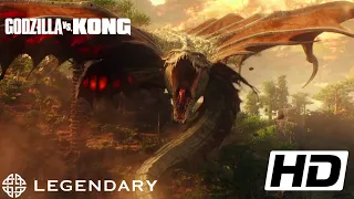 Godzilla vs Kong (2021) FULL HD 1080p - Kong vs warbats scene Legendary movie clips