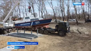 Памятник пограничному «Аисту» установили на заставе Казакевичево