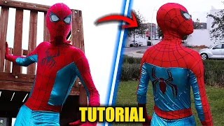 COMO HACER EL TRAJE FINAL DE SPIDERMAN NO WAY HOME *PARTE 2* - IVANSPIDEY