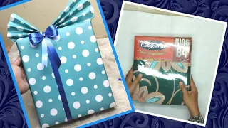 how to wrap a gift sheet for a wedding