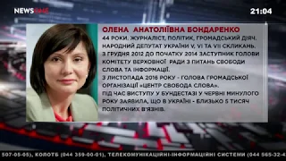 Есть ли в Украине право на свободу слова? Елена Бондаренко в ток-шоу "Эпицентр украинской политики”