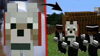 MEME DEL BAILE DEL ATAUD PERO EN MINECRAFT | coffin dance minecraft (versión perro de minecraft)