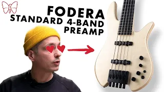 Fodera Standard 4-Band Preamp Demo 🦋