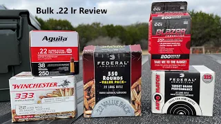 22lr Bulk Packs Review and Comparison