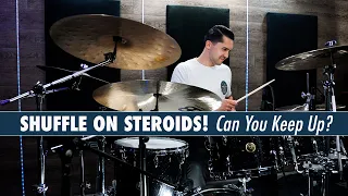 Advanced Shuffle Groove! Test Your Independence - Drum Lesson