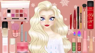 asmr makeup 🎧 Disney's frozen Elsa makeup tutorial 💄💋👠