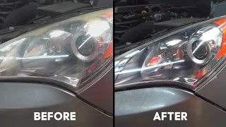 How to restore your headlights PERMANENTLY!