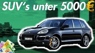 Die besten SUV's unter 5000€