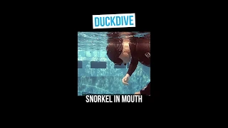 how to duck dive