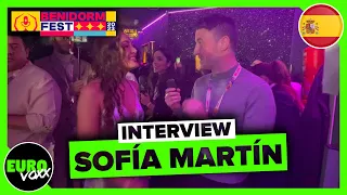 SOFÍA MARTÍN - TUKI (INTERVIEW) // BENIDORM FEST 2023 // Spain Eurovision 2023