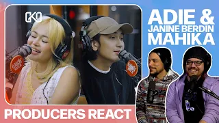 PRODUCERS REACT - Adie and Janine Berdin Mahika Wish 107.5 Bus Reaction