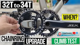 Chainring Upgrade 34T How to Install