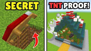 MINECRAFT: 5+ SECRET Survival Bases! #2