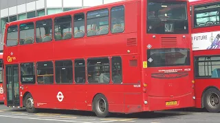 Full Route Visual - London Bus Route SL7: West Croydon - Heathrow Central (WVL338 LX59DDV)