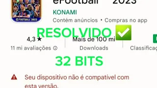 COMO INSTALAR EFOOTBALL 2023 MOBILE NO CELULAR 32 BITS (ÚNICO JEITO SEM CUSTOM ROM)✅