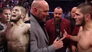 ХАБИБ ЛИШЁН ТИТУЛА ЗА ДРАКУ С КОНОРОМ ПОСЛЕ БОЯ UFC 229