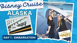 It's Embarkation Day! On our FIRST Disney Cruise to ALASKA! Day 1