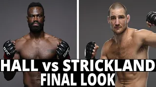 Uriah Hall vs Sean Strickland Prediction | UFC Vegas 33 Picks | CombatOdds.ca